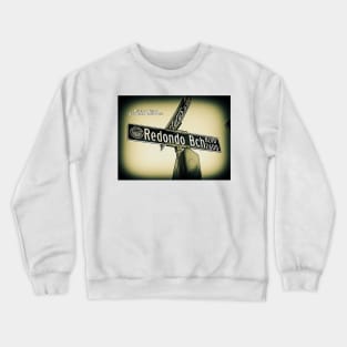 Redondo Beach Boulevard, Gardena, California by Mistah Wilson Crewneck Sweatshirt